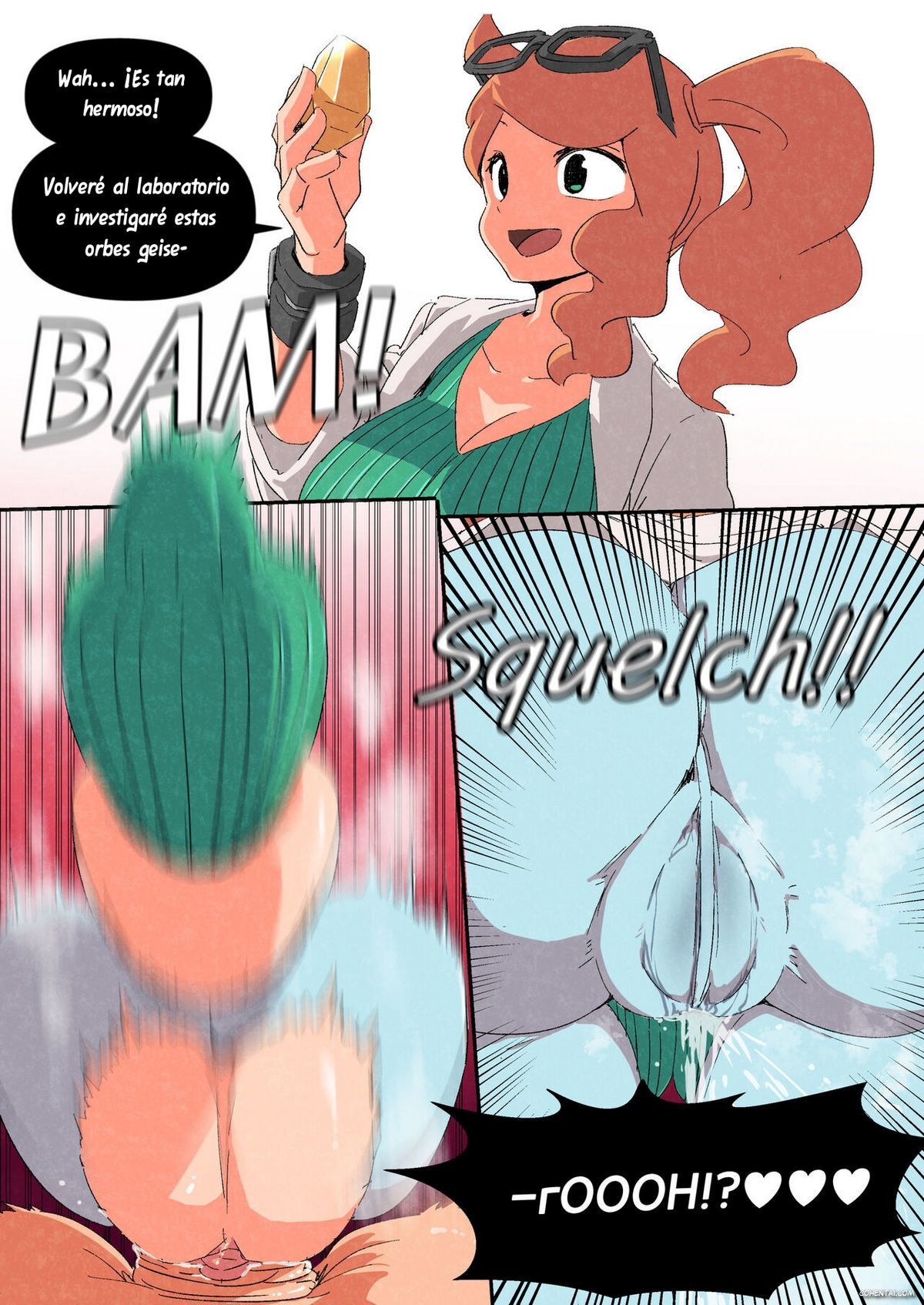 Introducing! Gallar’s new Pokemon, Ona’nah! (Pokémon) xxx comics manga porno doujin hentai español sexo 