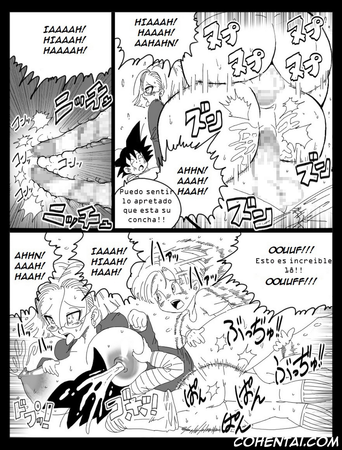 Dragon Road Mousaku Gekijou 3 (Dragon Ball Z) xxx comics manga porno doujin hentai español sexo 