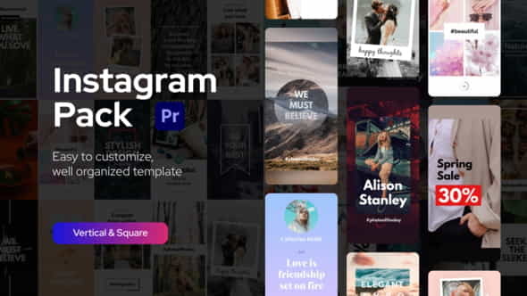Instagram Pack for Premiere Pro - VideoHive 33650439