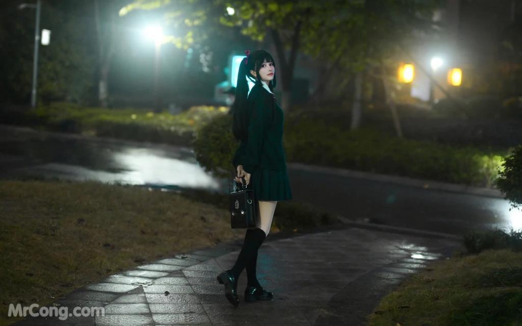 Coser@鹿八岁: JK少女的悸动 (120 photos )(29)