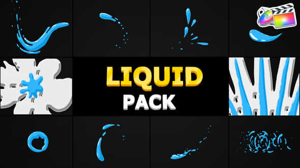 Liquid Shapes - VideoHive 31648010