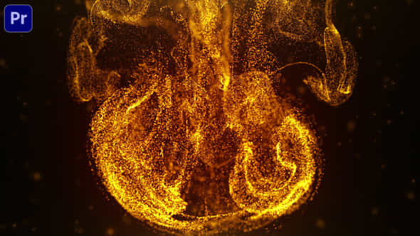 Flowing Particles Drop - VideoHive 41994080