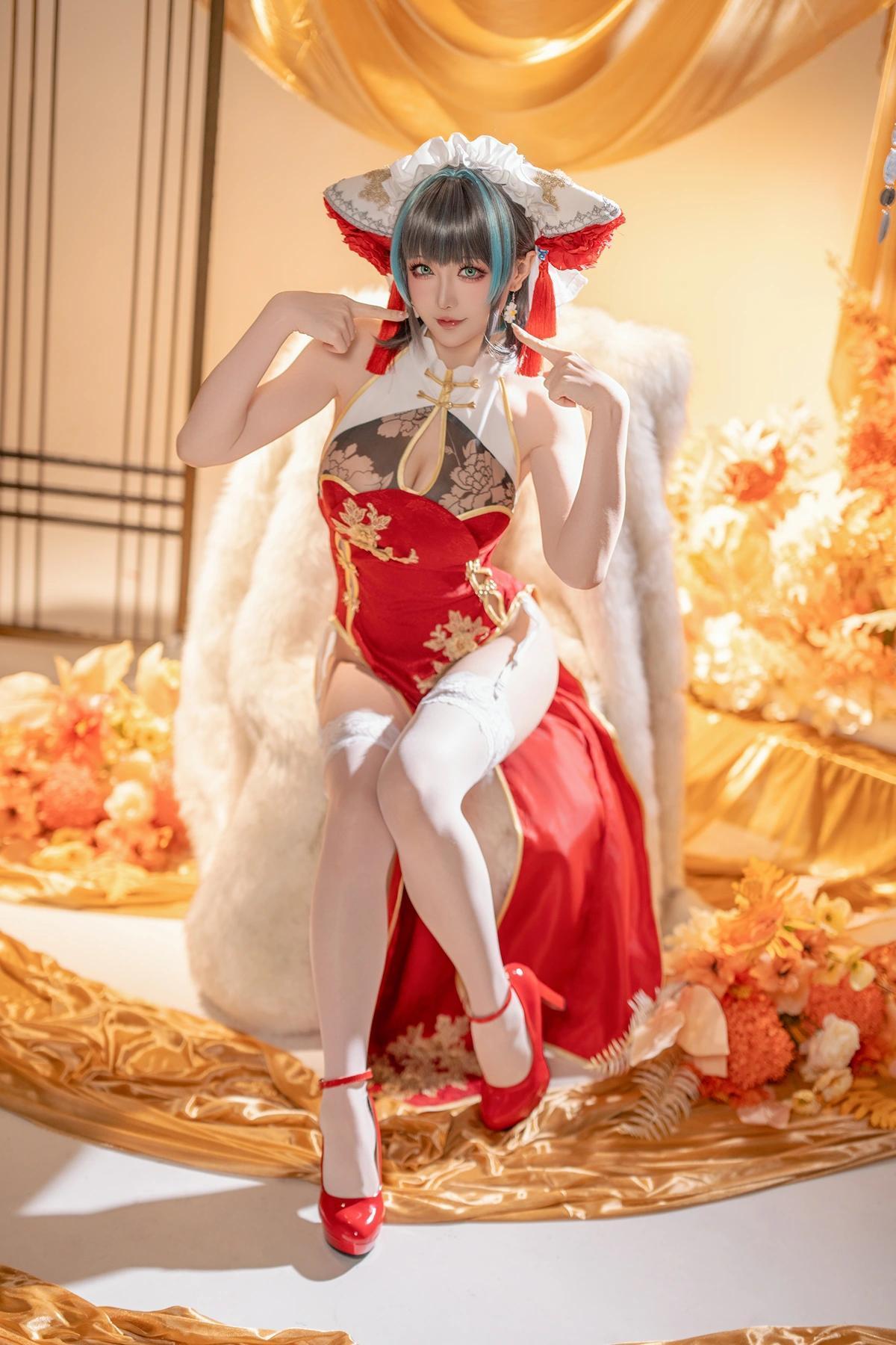 Cosplay 星之迟迟Hoshilily – 碧蓝航线柴郡(49)