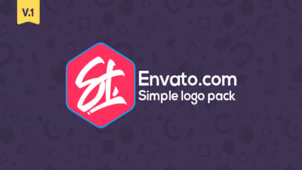 Simple Logo Pack V1 - VideoHive 19326881