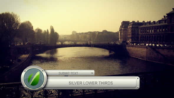 Silver Lower Thirds - VideoHive 1120644