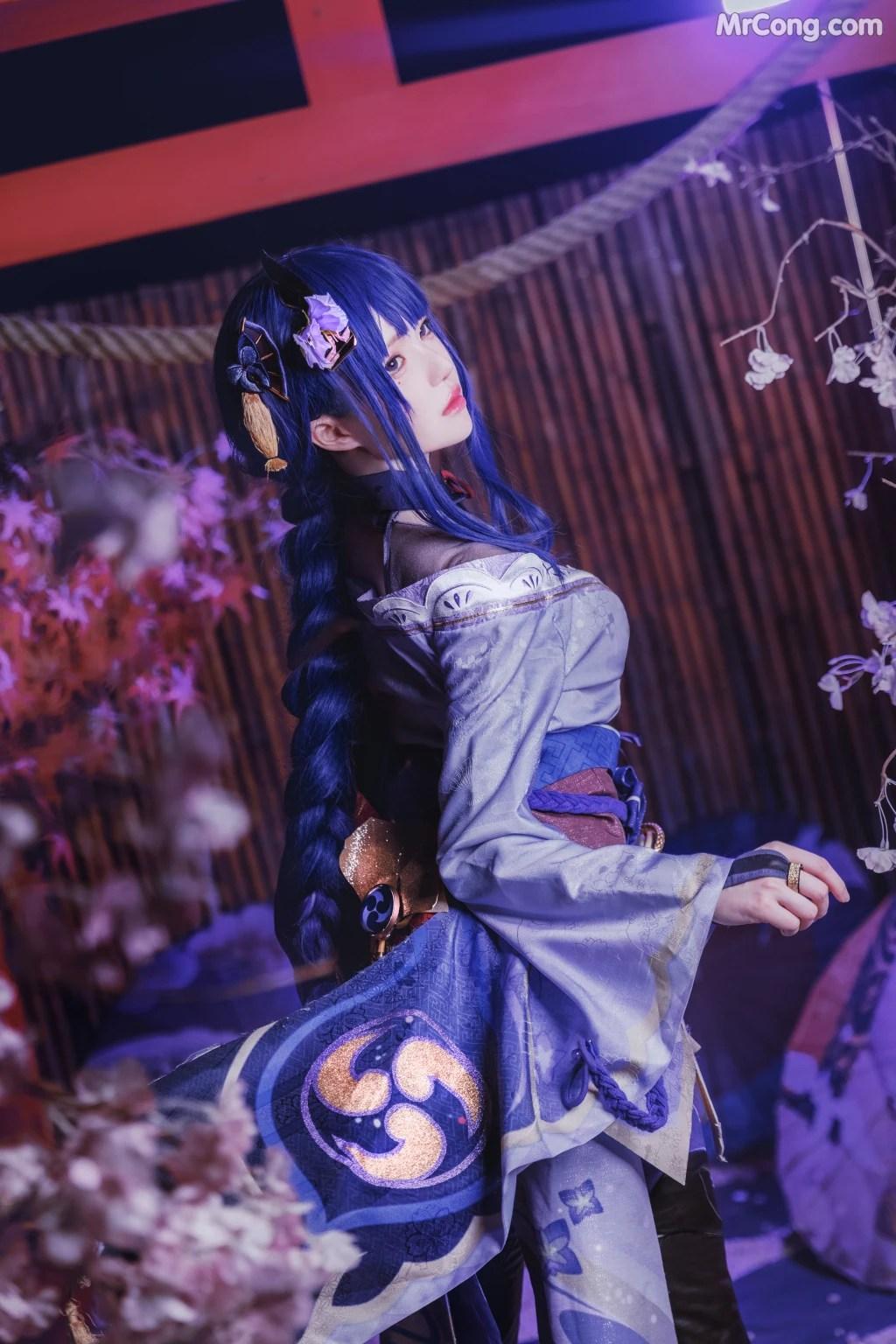 Coser@桜桃喵 Vol.139: 雷电将军+花絮 (51 photos )(35)