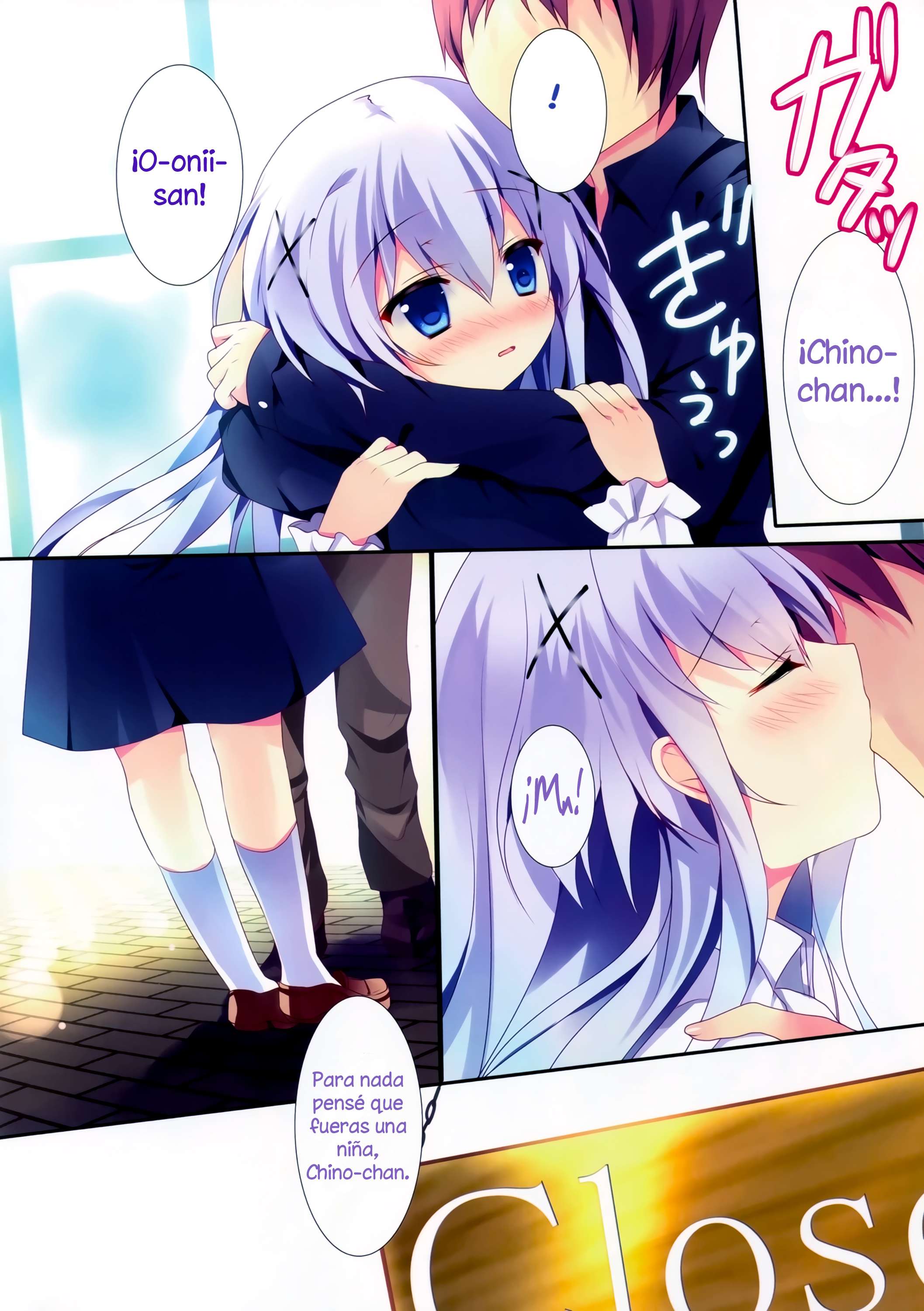 Chino-chan ni Oniisan te Iwaretai! (Gochuumon wa Usagi desu ka?) Chapter-0 - 3