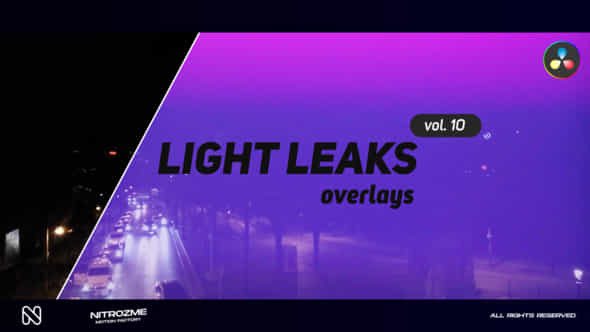 Light Leaks Overlays - VideoHive 48288772