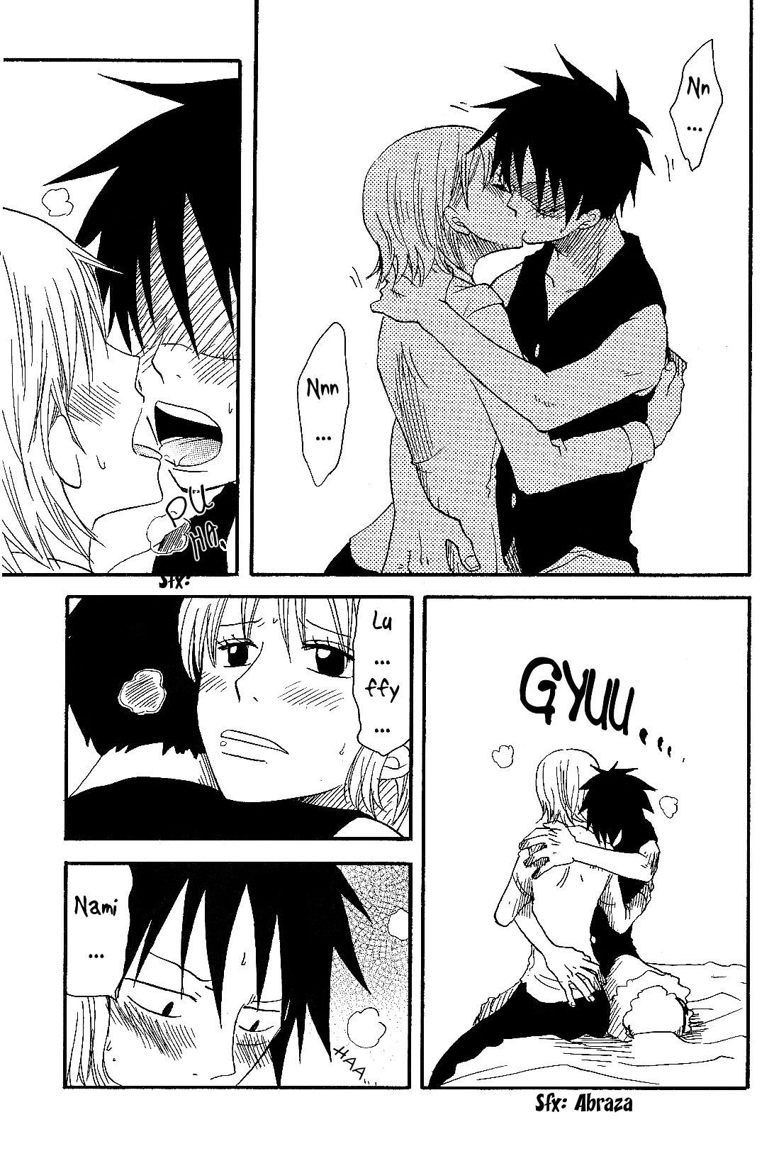Luffy y Nami romance - 15
