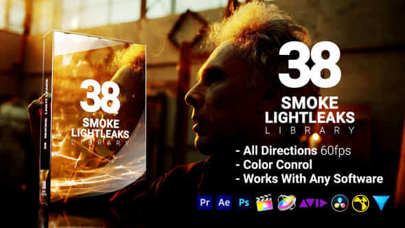 3D Smoke Light Leaks Overlays - VideoHive 57111756
