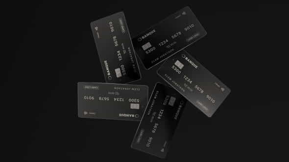 Credit Card Mockup - VideoHive 53123108