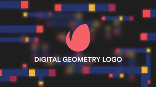 Digital Geometry Logo Reveal - VideoHive 22310291