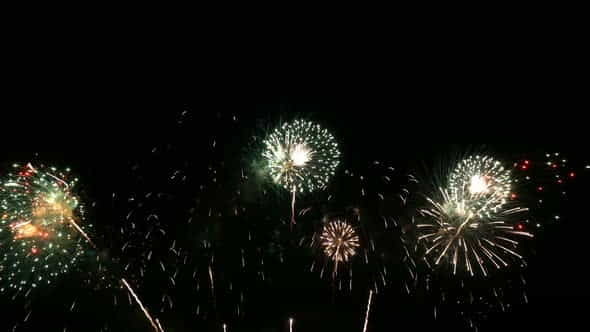 Fireworks(Stock Footage) - VideoHive 28673590