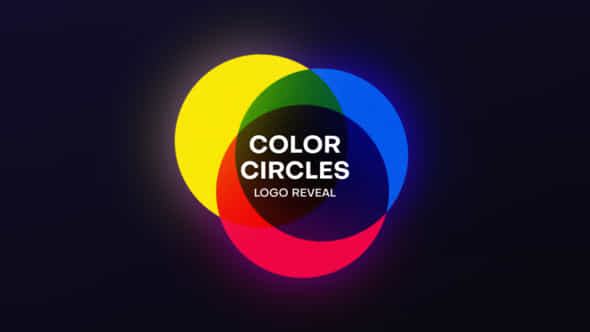 Color Circles Logo Reveal - VideoHive 51920280