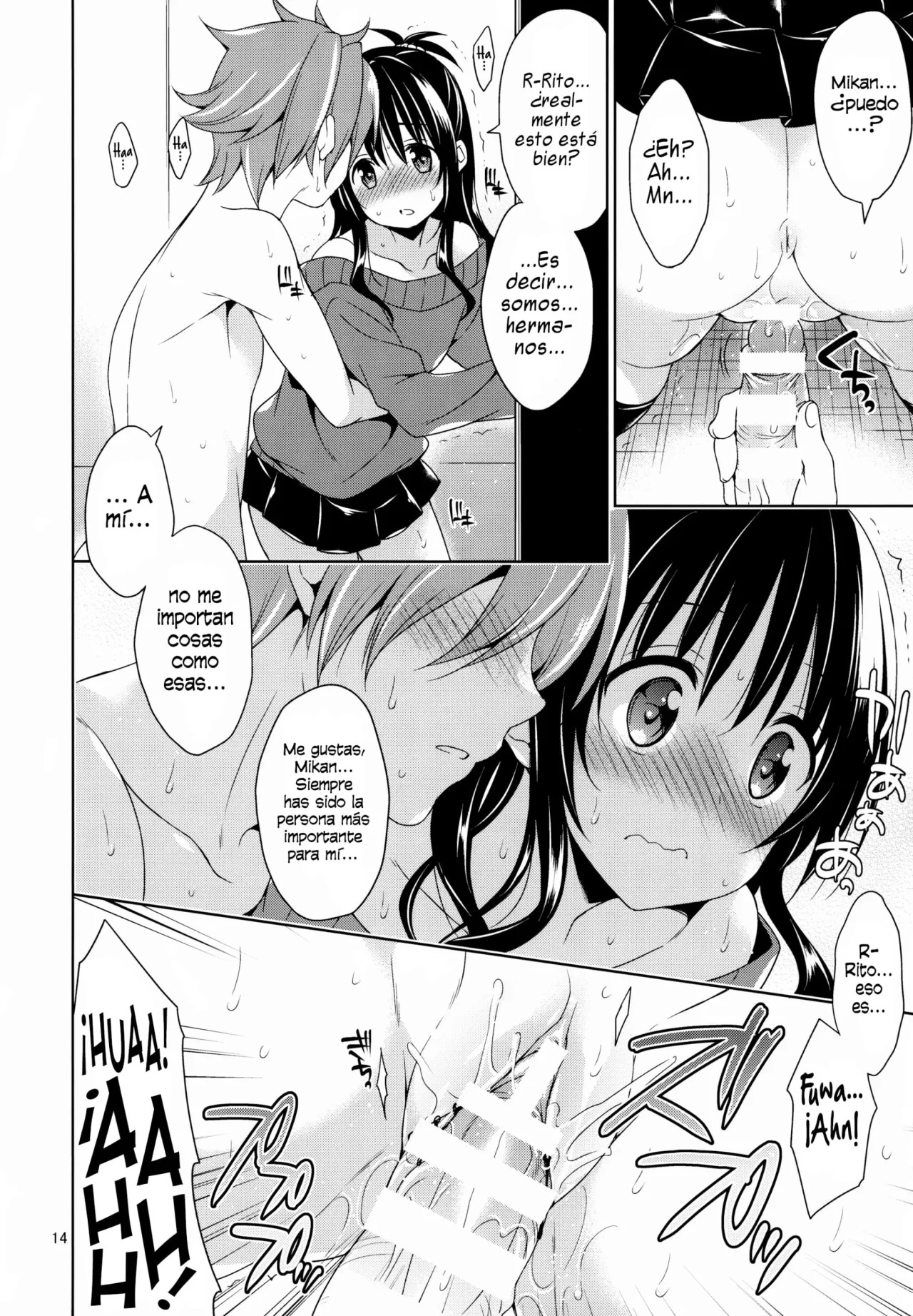 Mikan to Rito no Elevator Panic - Panico en el ascensor con Rito y Mikan - Narusawa Sora - 12