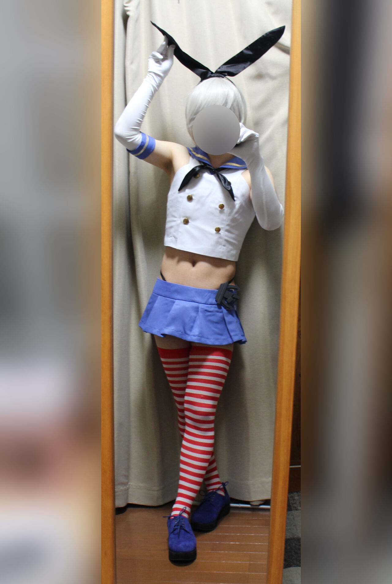 [trans] Hatarabu - z1 & z3 Shimakaze cosplay