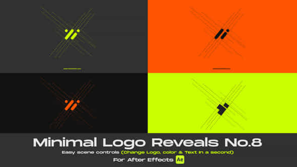 Minimal Logo Reveals - VideoHive 43590626