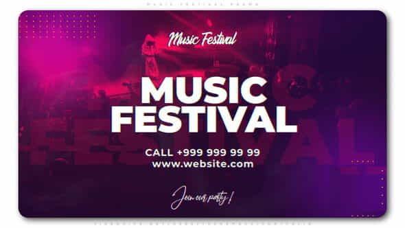 Music Festival Promo - VideoHive 24305730