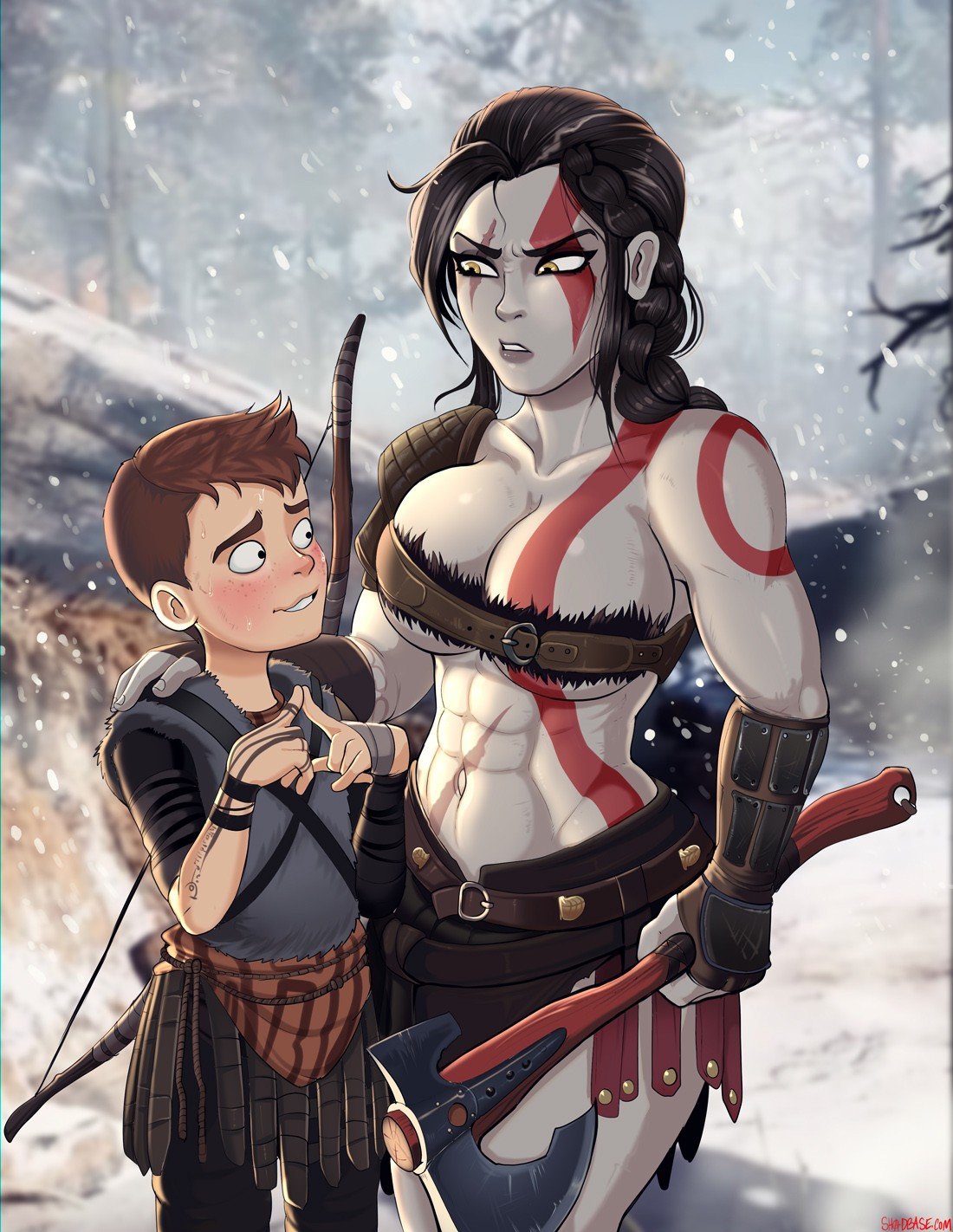 Diosa de la Guerra (God of War) - Shadman - Shadbase - 0