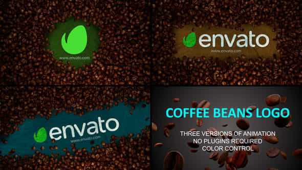 Coffee Beans Logo - VideoHive 44155371