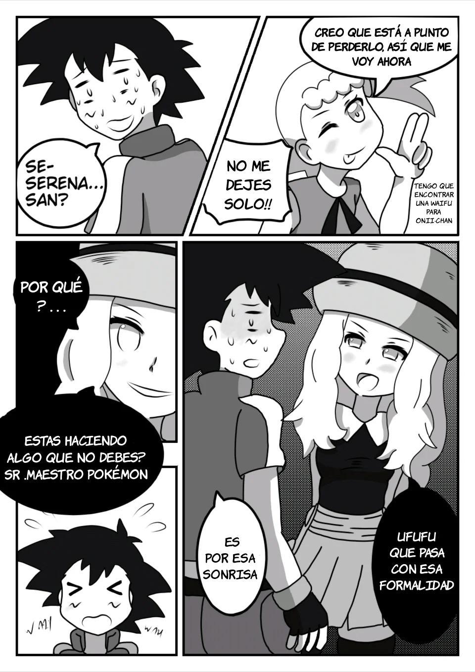 Una historia de amor en Kalos - Charla diaria de Ash y Chloe 5 - 7