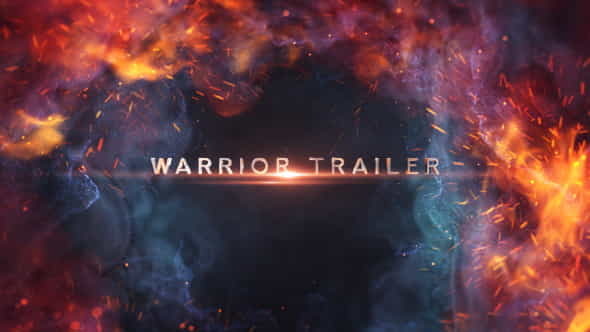 Warrior Trailer Titles - VideoHive 21359019