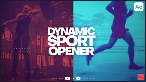 Dynamic Sport Opener - VideoHive 44755029