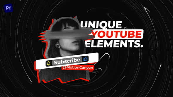 Unique YouTube Elements - VideoHive 35557206