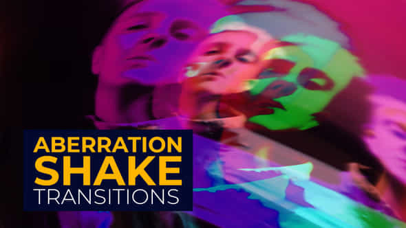 Aberration Shake Transitions - VideoHive 45825328