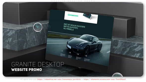 Granite Desktop Promo - VideoHive 39160910