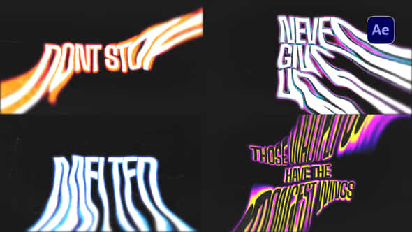 Liquid Melting Text Effect - VideoHive 55224177