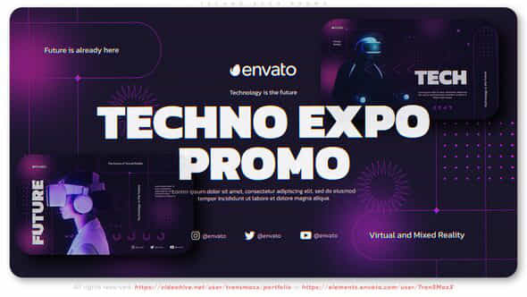 Techno EXPO Promo - VideoHive 44534077