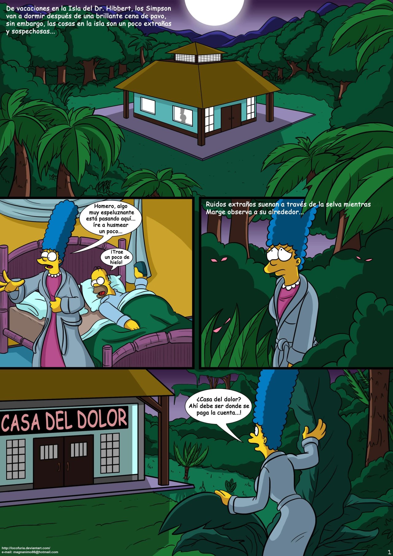 Especial Noche de Brujas 1 (Los Simpson) - Kogeikun - 1