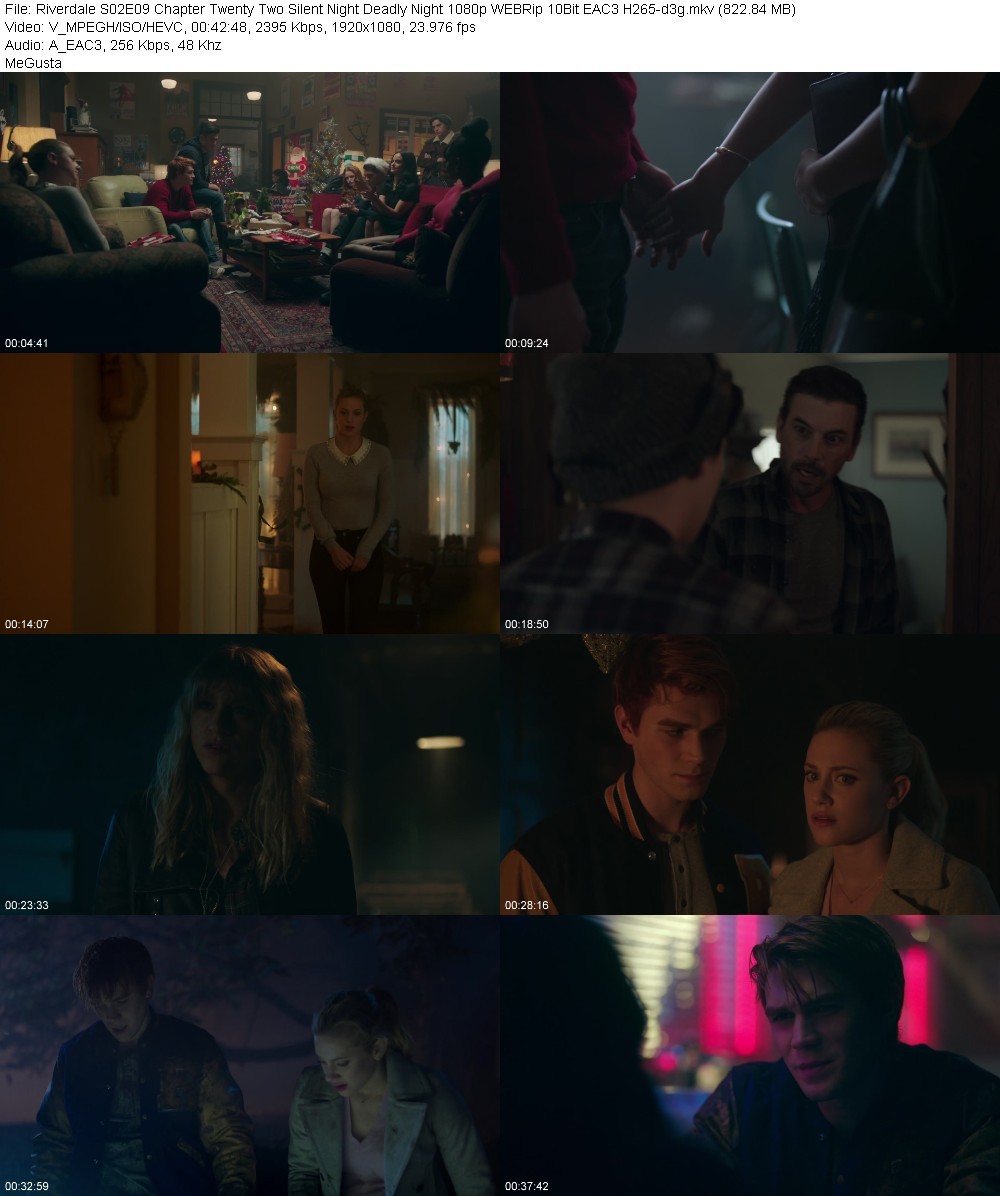 Riverdale S02E09 Chapter Twenty Two Silent Night Deadly Night 1080p WEBRip 10Bit EAC3 H265-d3g