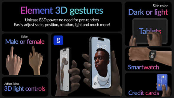 Real Hand Gestures - VideoHive 40637428