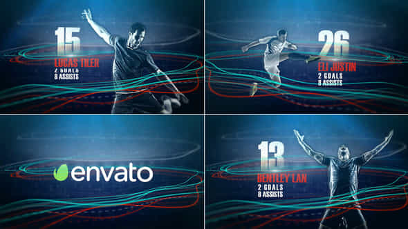 Sport Player Slideshow - VideoHive 48663225