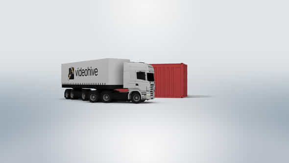 Clean Truck Logo - VideoHive 46759099