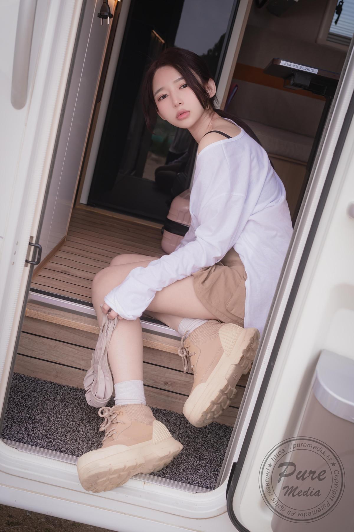 Yeha 예하, PURE MEDIA Vol.287 “Sex Vacation in Camping Car” Set.03(34)