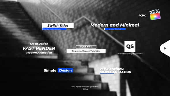 Stylish and Minimal Titles Pack - VideoHive 29994708