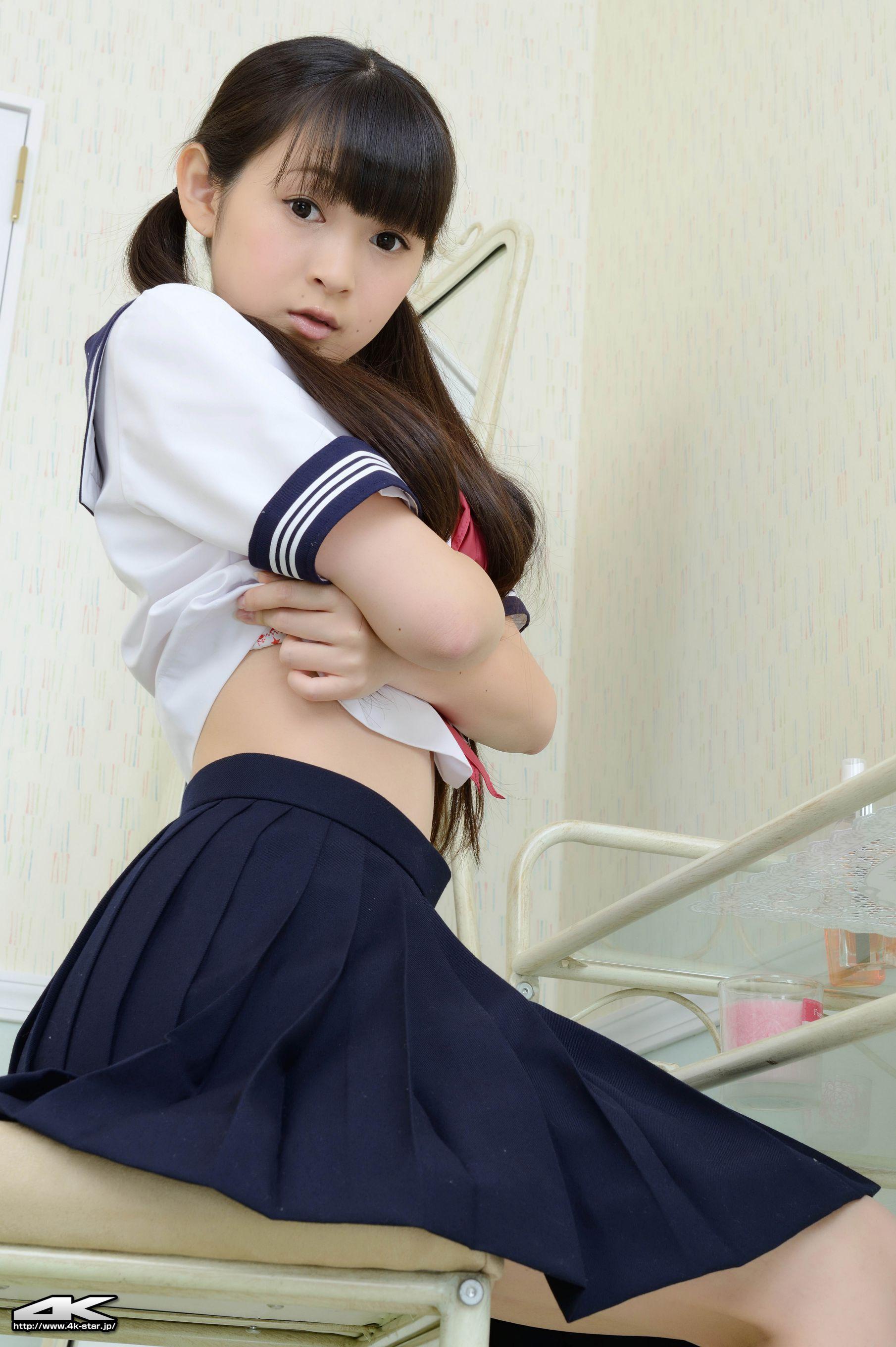 [4K-STAR] NO.00235 桃原里香 School Girl JK制服 写真集(30)