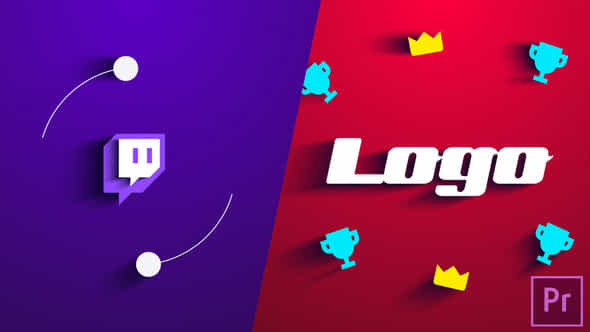 Twitch Logo Reveal - VideoHive 28966223