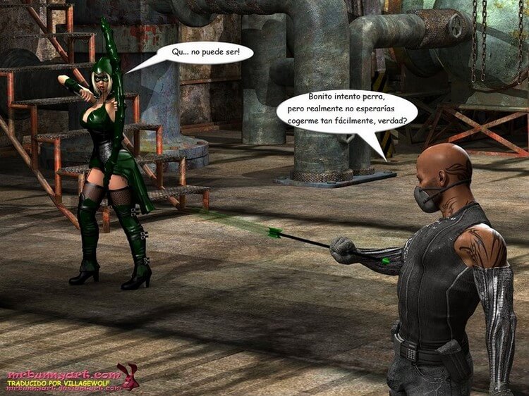 Miss Arrow vs Cain Comic Porno - 6