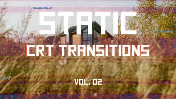 CRT Static Transitions - VideoHive 46093793