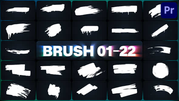 Brush Elements - VideoHive 47739179