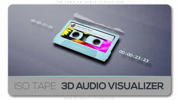 ISO Tape 3d Audio Visualizer - VideoHive 21753733