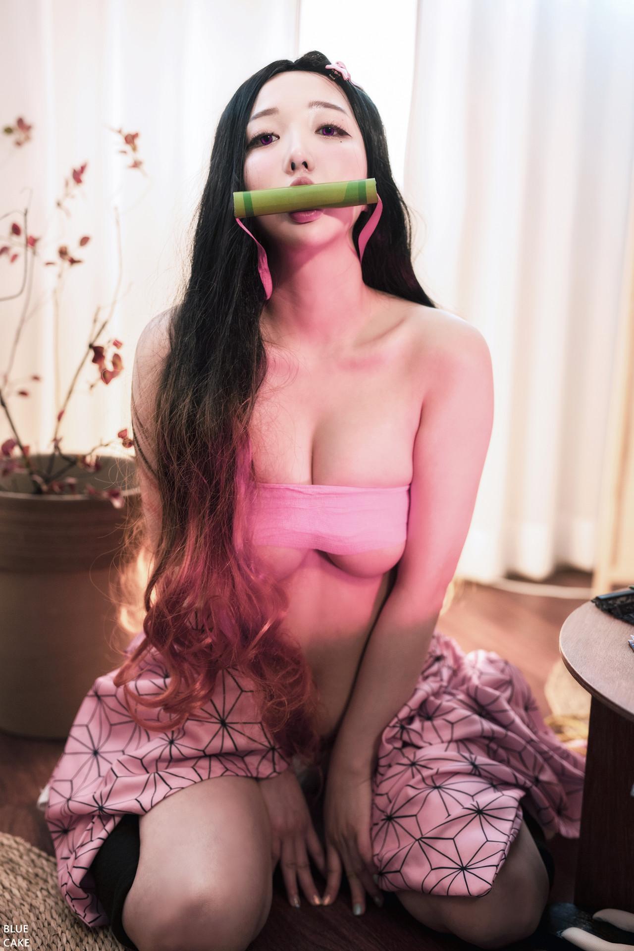 Son Yeeun 손예은, BLUECAKE ‘Pink Oni’ Set.01(32)