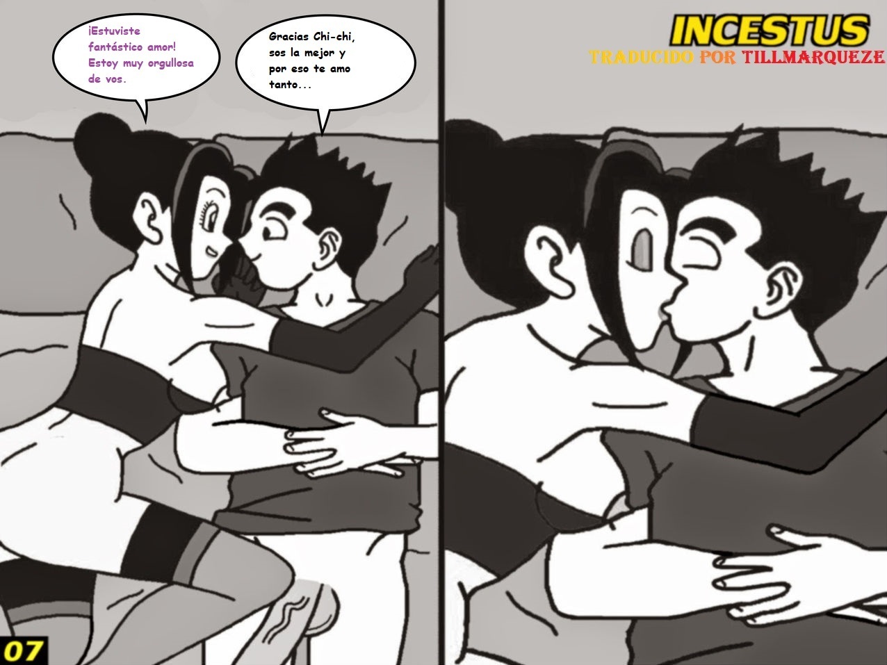 [Incestus] Dragon Ball Z - Mama's Boy II (dragon ball z) [Spanish] [@TillMarqueze]