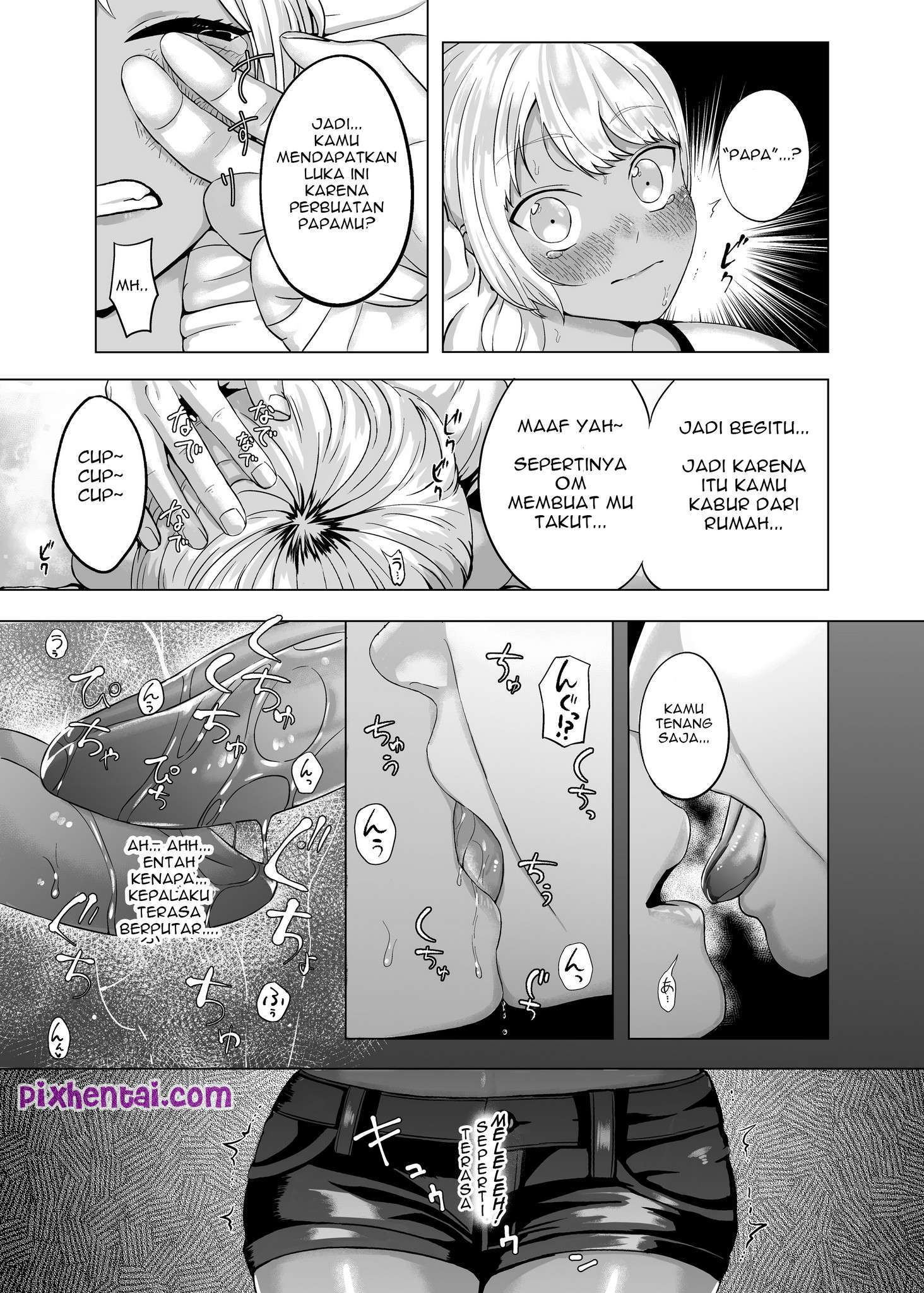 Komik Hentai Minggat dari Rumah dan Dihamili Om Mesum Manga XXX Porn Doujin Sex Bokep 08