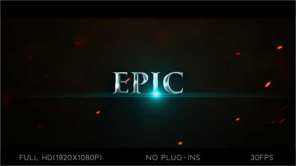 Epic Titles Trailer - VideoHive 24327040