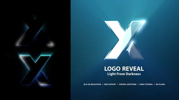 Light Logo reveal - VideoHive 40180446